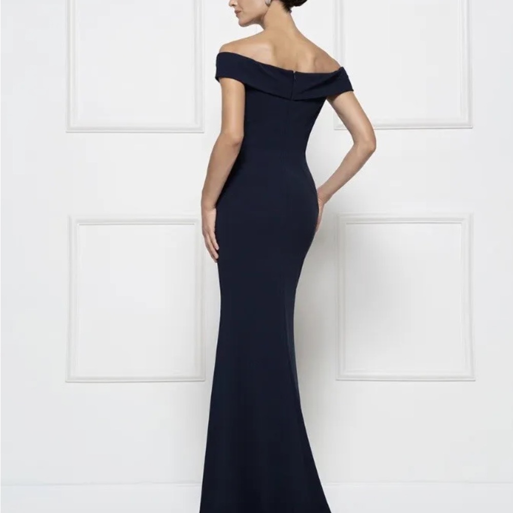Rina di Montella-Montage, Formal Gown, Mother Of The Bride, NWT, Navy, Sz 14 - Picture 3 of 8